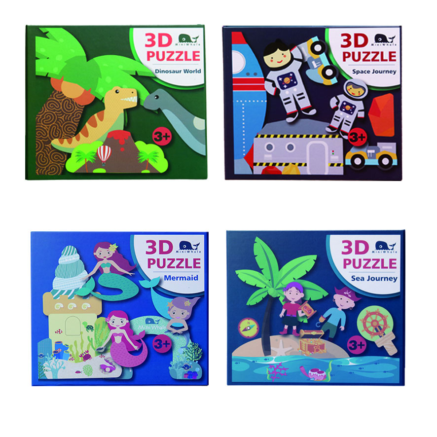 3D-puzzel voor Kid Factory