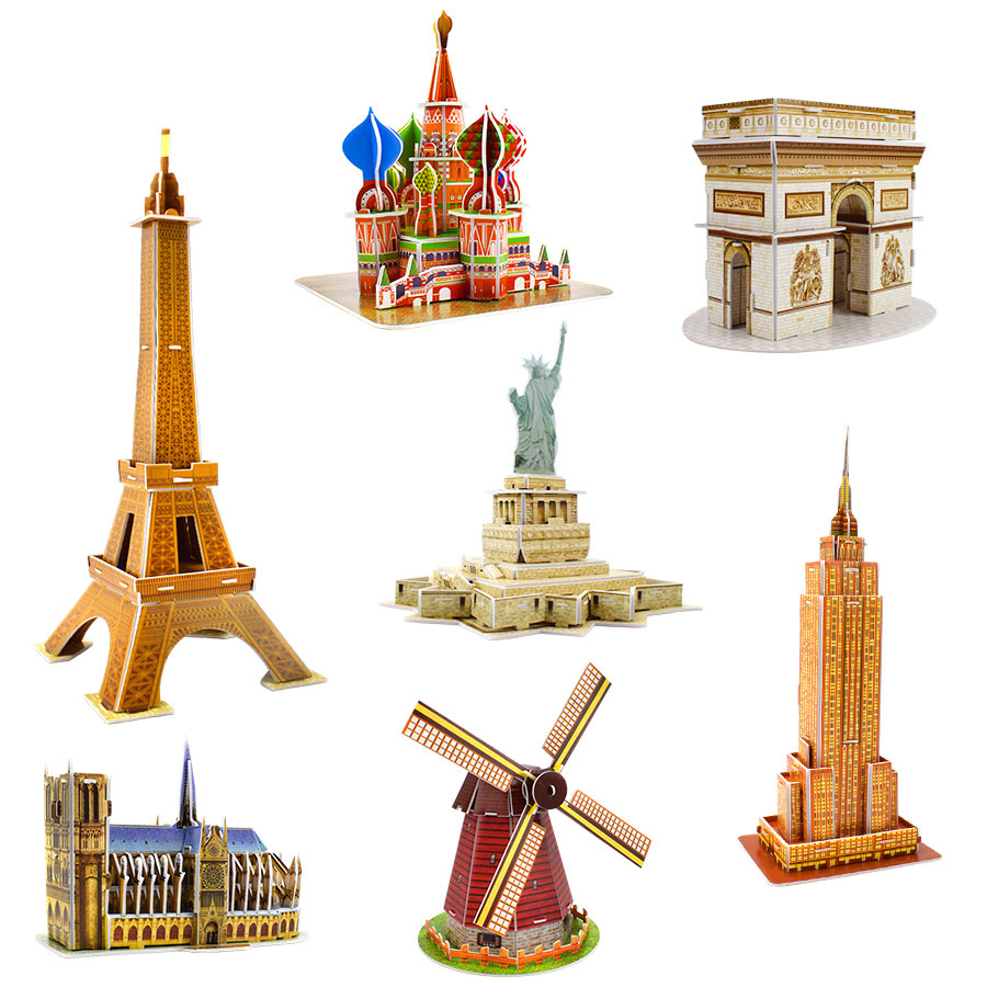 3D-puzzel Jigsaw Doll House Factory