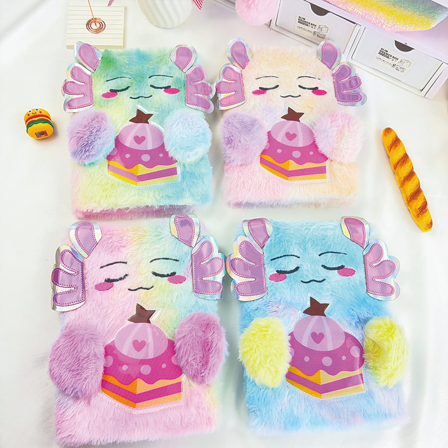 A5 schattig Monster dagboek pluche notitieboekje A5 schattig Monster dagboek pluche notitieboekje