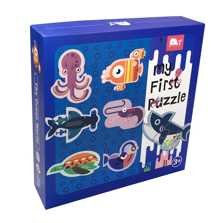 Cartoon 3D dierenspeelgoedpuzzel voor kinderen