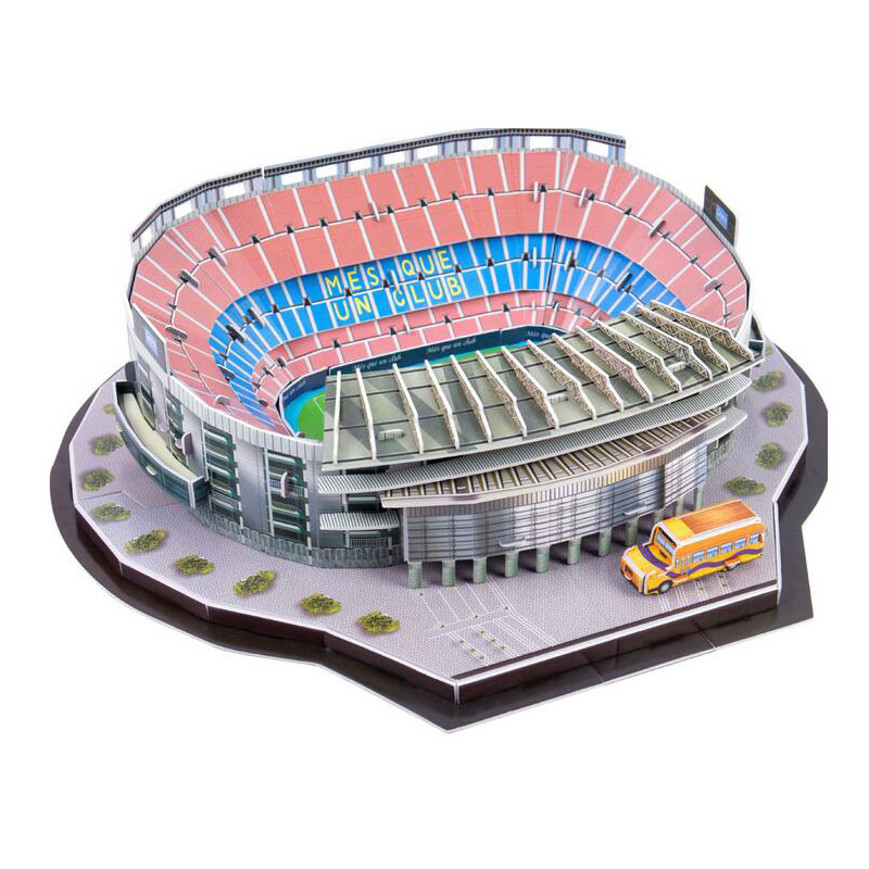 Aangepaste voetbalstadions 3D-puzzels