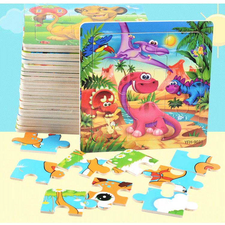 Houten puzzels voor kinderen